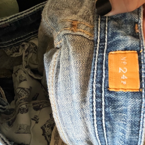 Anthro Pilcro and the Letterpress Women’s Slim Straight Jeans 24 Petite - Picture 7 of 11